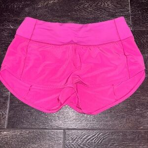 Lululemon Athletica Pink Athletic Shorts for Movement